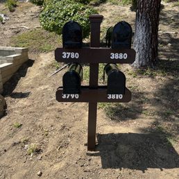 New mailboxes! New mailboxes!