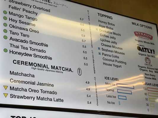 Menu photo 8 T% Coffee +Tea - Stockton Stockton, CA Menu photo 8 T% Coffee +Tea - Stockton Stockton, CA