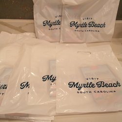 North Myrtle Beach Chamber of Commerce - Welcome "Visit Myrtle Beach South Carolina" souvenir bags