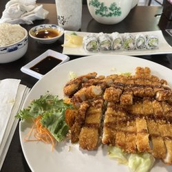 Osaka - Chicken Katsu, Boston Roll, White Rice Side Dish.