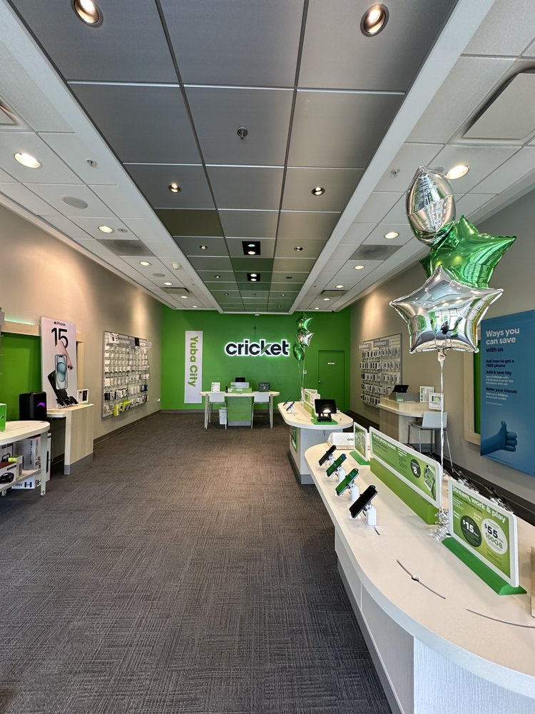 CRICKET WIRELESS AUTHORIZED RETAILER Updated July 2024 1050 Tharp Rd, Yuba City, California