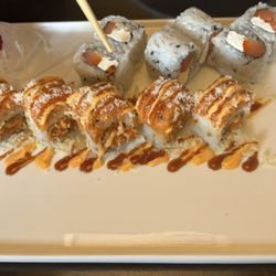 Mt Fuji Sushi & Hibachi - Two parts of our order