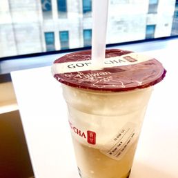Milk Foam Green Tea