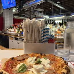 #1 with buffalo mozzarella and meatballs