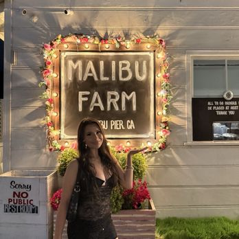 Malibu Farm Restaurant - Establishment sign - Salad Near Me - Malibu, California Malibu Farm Restaurant - Establishment sign - Salad Near Me - Malibu, California