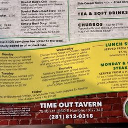 Daily lunch specials!
