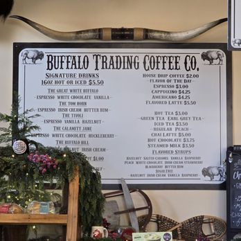 Buffalo Trading Coffee - Menu - Coffee & Tea Near Me - Cheyenne, Wyoming Buffalo Trading Coffee - Menu - Coffee & Tea Near Me - Cheyenne, Wyoming