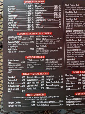 Menu photo 7 Murasaki Asheville Arden, NC
