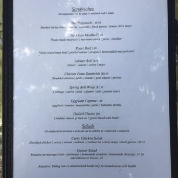 The Hoot - Haven't yet tried lunch but looks promising - New American Near Me - Northport, Maine The Hoot - Haven't yet tried lunch but looks promising - New American Near Me - Northport, Maine