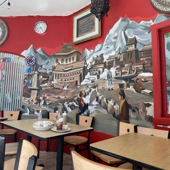 Red Chilli - tables and chairs in a restaurant - Indian Near Me - San Francisco, California