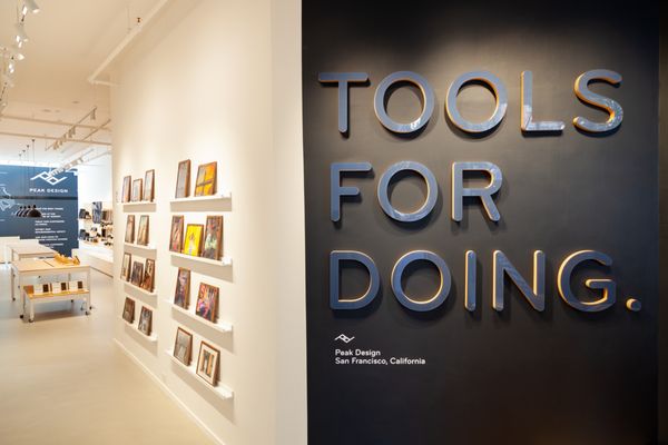Peak Design NYC Store by null