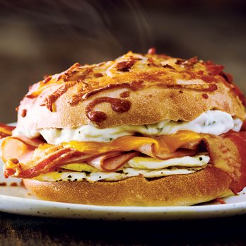 Einstein Bros. Bagels - Farmhouse Breakfast Egg Sandwich - Breakfast & Brunch Near Me - Lilburn, Georgia