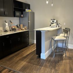 The Restoration - Lovely size kitchen/ refrigerator stocked with free drinks and food for you to enjoy