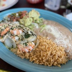 CC Taqueria - Shrimp marinated in a garlic sauce
