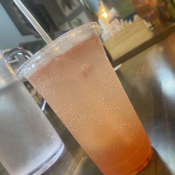 Goi Express Thai - Lychee soda w/fresh raspberry - Thai Near Me - Murrieta, California Goi Express Thai - Lychee soda w/fresh raspberry - Thai Near Me - Murrieta, California