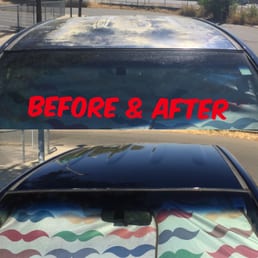 Before & after. The color matches perfectly. Immaculate work! Before & after. The color matches perfectly. Immaculate work!