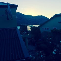 The Moorings - Sunset from our deck