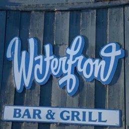 Exterior outside entrance of Waterfront Bar & Grill - Kewaunee, Wisconsin Exterior outside entrance of Waterfront Bar & Grill - Kewaunee, Wisconsin