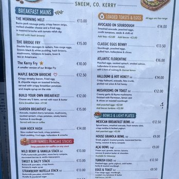 Riverside Coffee Shop - Menu. September 2026. - Restaurants Near Me - Sneem, Kentucky Riverside Coffee Shop - Menu. September 2026. - Restaurants Near Me - Sneem, Kentucky