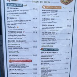 Riverside Coffee Shop - Menu. September 2026.