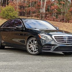 Exceptional Transportation - Mercedes S560 seats up to 3 persons with two seated in back and one in seated up front