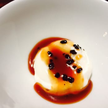 Saison - Cow's Milk Ice Cream with Smoked Coco and Salted Caramel - New American Near Me - San Francisco, California Saison - Cow's Milk Ice Cream with Smoked Coco and Salted Caramel - New American Near Me - San Francisco, California