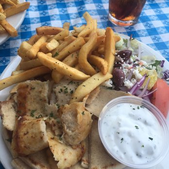 Georges Greek On Second - Chicken gyro - Greek Near Me - Long Beach, California