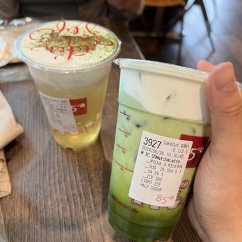 85°C Bakery Cafe-Portland - Sea salt jasmine and sea salt matcha - Bakeries Near Me - Tigard, Oregon