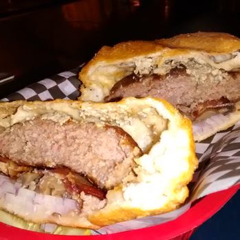 Tracker's Pub and Grub - Burger Bomb - Pubs Near Me - South Milwaukee, Wisconsin