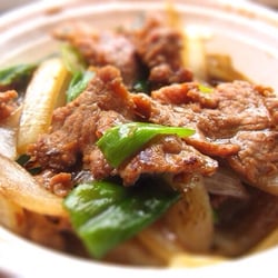 Jade Garden - Pepper steak with onion
