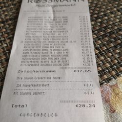 ROSSMANN - Alles minus 25 %. Da greift man gerne zu.
