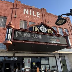 The Nile front, where the coffee shop is