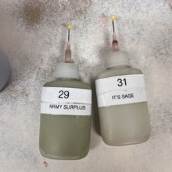 ARTrageous - Detailed paint bottles for precise use