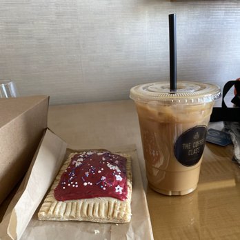 The Coffee Class - Gluten free vegan cherry pop tart and vanilla latte - Coffee & Tea Near Me - Las Vegas, Nevada The Coffee Class - Gluten free vegan cherry pop tart and vanilla latte - Coffee & Tea Near Me - Las Vegas, Nevada