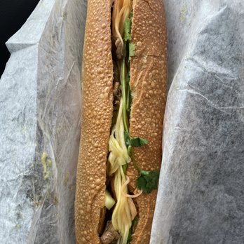 Pop Up Café - a sandwich with noodles and meat - Vietnamese Near Me - Philadelphia, Pennsylvania Pop Up Café - a sandwich with noodles and meat - Vietnamese Near Me - Philadelphia, Pennsylvania