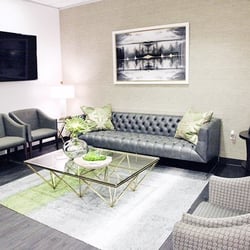 Parkway Oral Surgery and Dental Implant Center - Comfortable waiting area with big screen TV and netflix on demand!