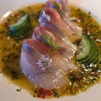 Anajak Thai - Kampachi crudo - very good - Thai Near Me - Sherman Oaks, California Anajak Thai - Kampachi crudo - very good - Thai Near Me - Sherman Oaks, California