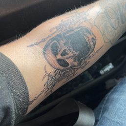 Skull tattoo