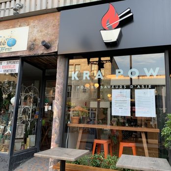 Krapow - the front of a restaurant - Indonesian Near Me - Montreal, Quebec