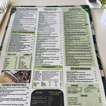 Silver Spoon Thai & Sushi - Menu 2 - Sushi Bars Near Me - Miramar, Florida