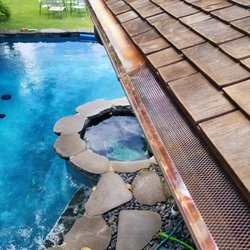 Kelly Sheet Metal - Copper gutter and copper screen