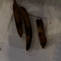 Son of Thurman - I ended up tossing the fries..., just too many black spots.