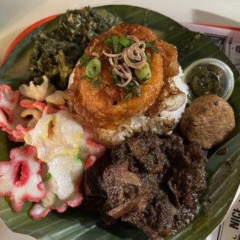 Fikscue Craft BBQ - Rendang Plate - Barbeque Near Me - Alameda, California