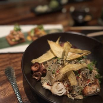 Ruka - Tako Meshi, the IT girl. Charred octopus + crab friend rice...delicious - Sushi Bars Near Me - Boston, Massachusetts Ruka - Tako Meshi, the IT girl. Charred octopus + crab friend rice...delicious - Sushi Bars Near Me - Boston, Massachusetts