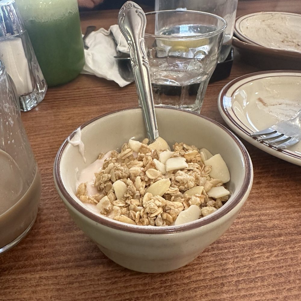 PEGGS - Yogurt with Granola - American Near Me - South Bend, Indiana PEGGS - Yogurt with Granola - American Near Me - South Bend, Indiana