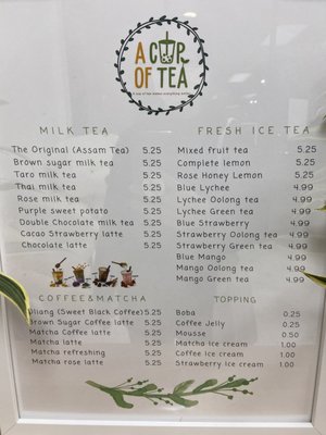 Menu photo 8 A Cup Of Tea Orlando, FL Menu photo 8 A Cup Of Tea Orlando, FL
