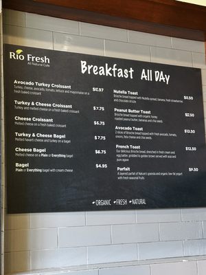 Menu photo 2 Rio Fresh Cafe Columbus, OH