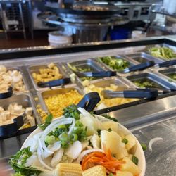 GK Mongolian Bbq - Buffet style creating bowl
