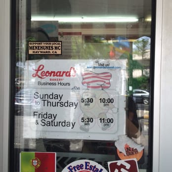 Leonard's Bakery - As of June 2016 - Bakeries Near Me - Honolulu, Hawaii Leonard's Bakery - As of June 2016 - Bakeries Near Me - Honolulu, Hawaii