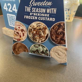 Culver's - Salted caramel mixer is really good, salty, and cold - Fast Food Near Me - St. Louis, Missouri Culver's - Salted caramel mixer is really good, salty, and cold - Fast Food Near Me - St. Louis, Missouri